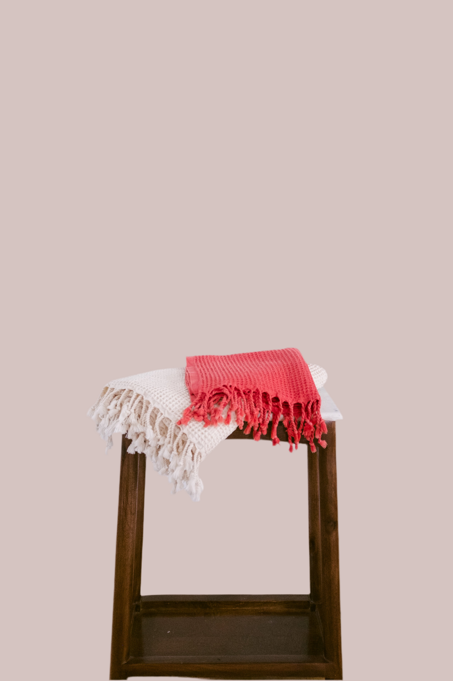 Waffle-Stone Washed-Hand Towel