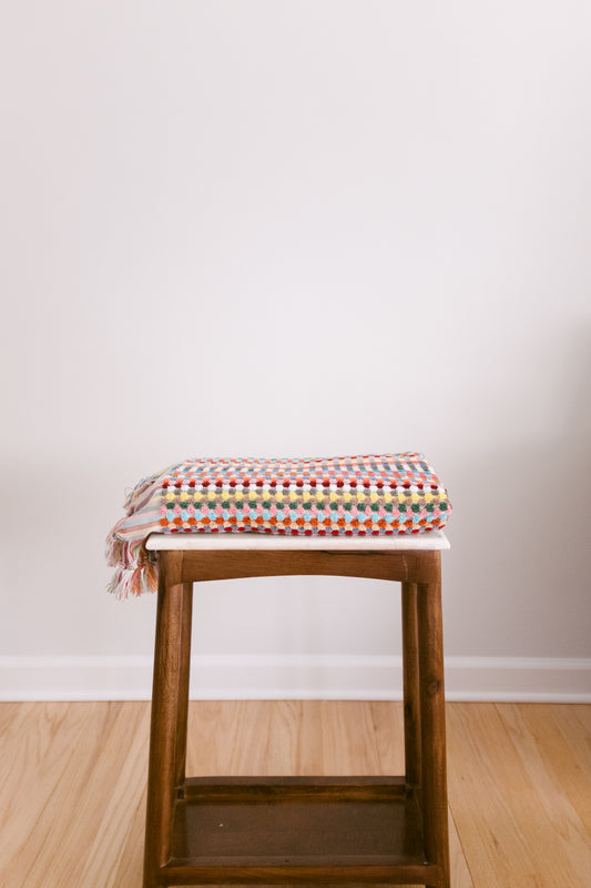 Pixeldot Bath Towel -Confetti