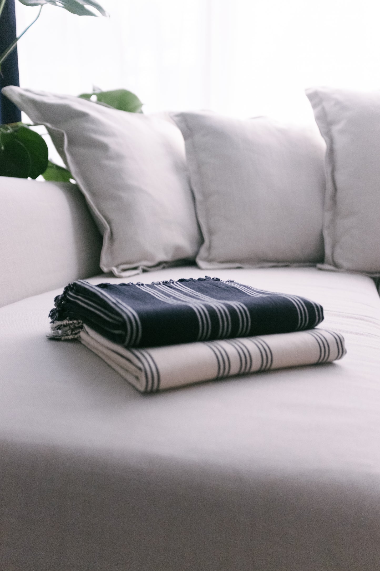 Ivory Stripe Peshtemal