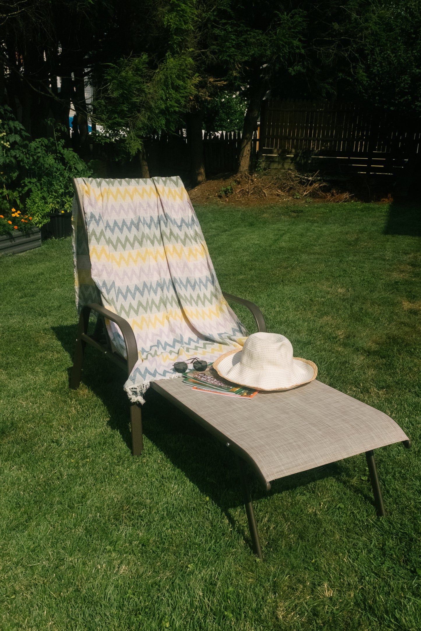 Zigzag Citrine, Jacquard-Woven Peshtemal