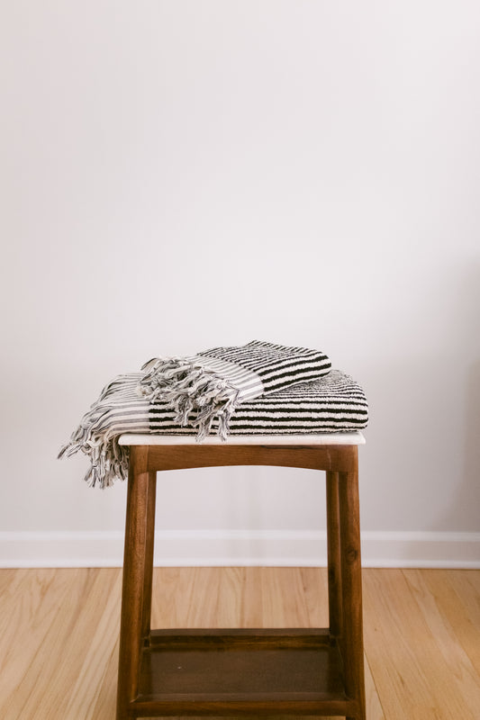 Metro-stripe Bath Towel