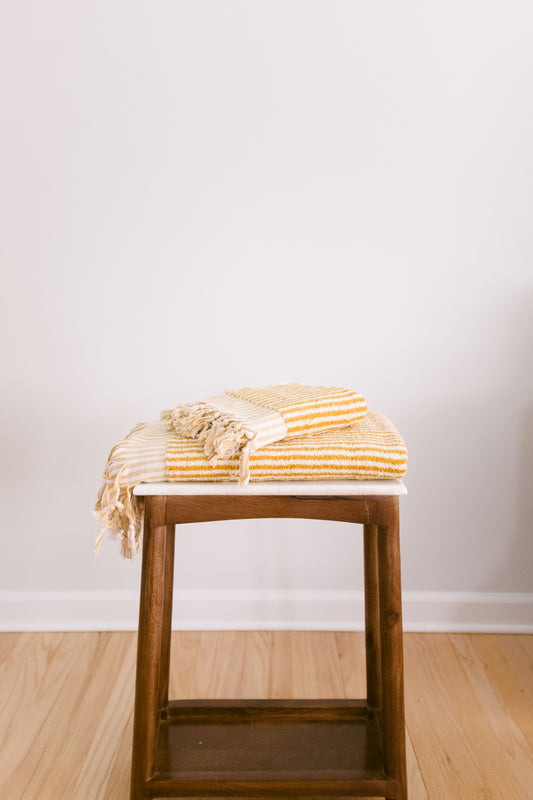 Metro-stripe Bath Towel