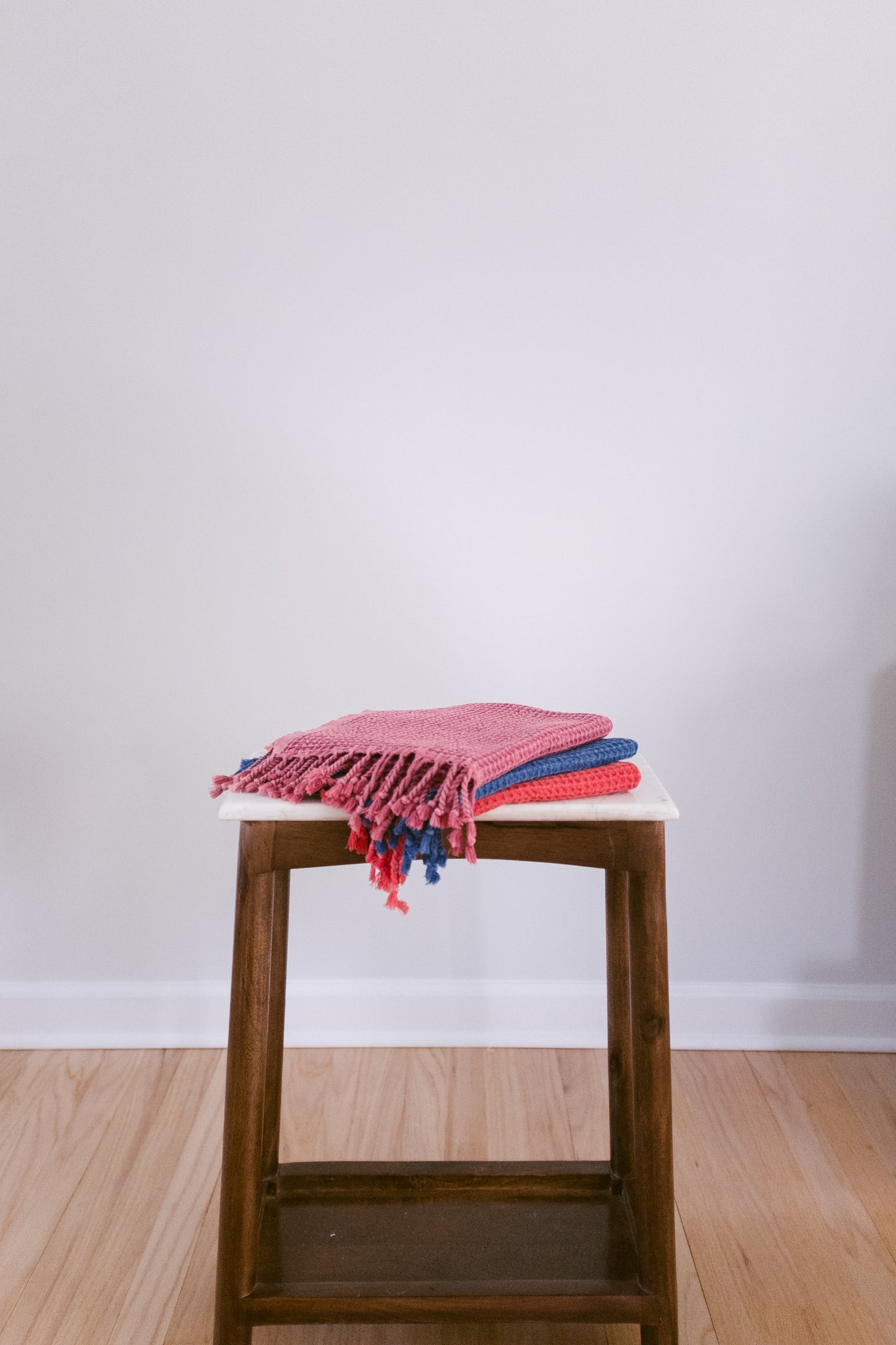 Waffle-Stone Washed-Hand Towel