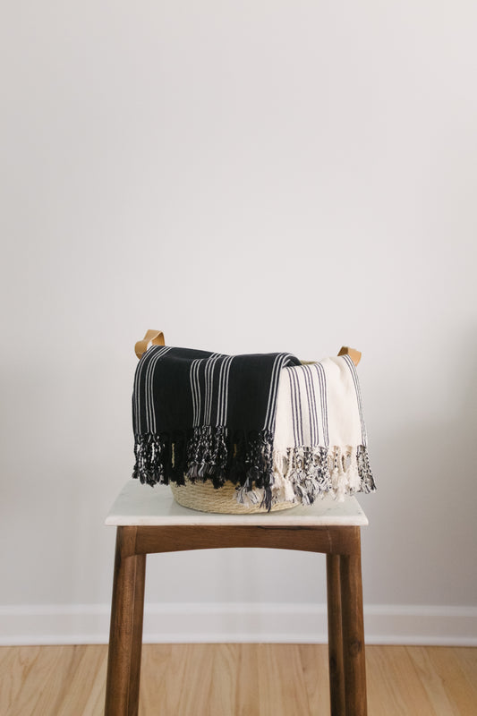Ivory Stripe Peshtemal